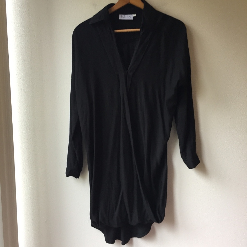 MLM Black Long Sleeve Dress